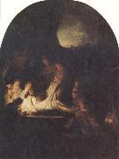 The Entombent of Christ REMBRANDT Harmenszoon van Rijn